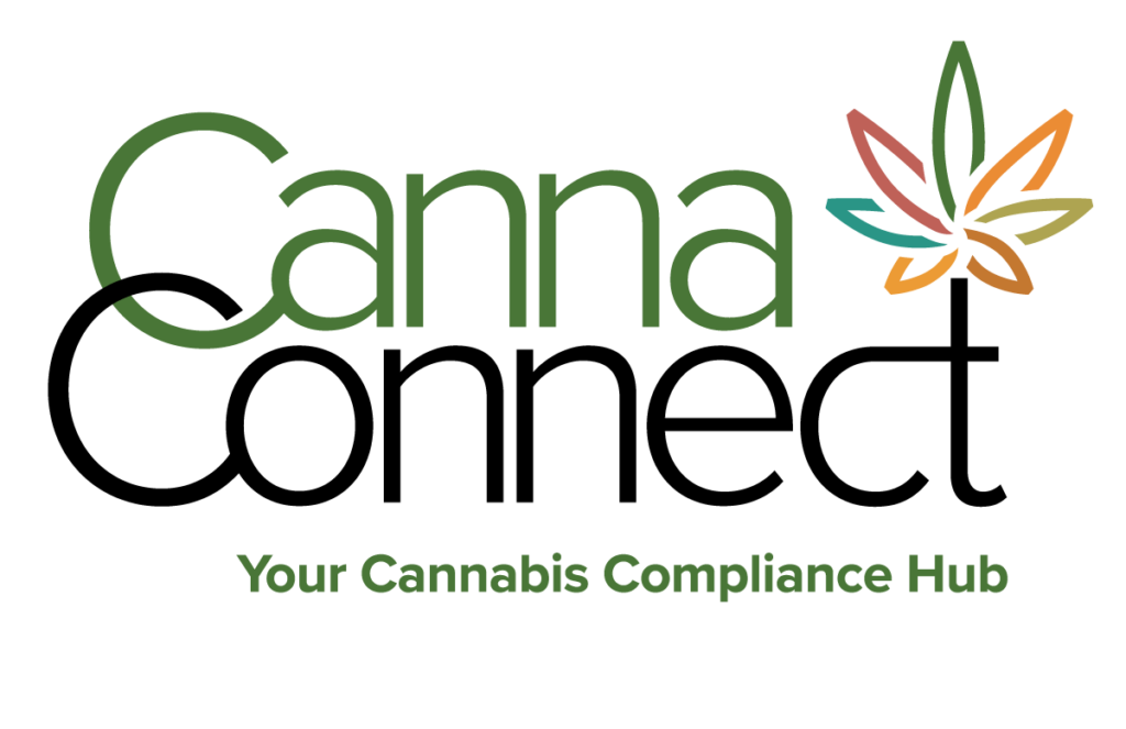 The logo for DCC's new "CannaConnect" compliance hub.