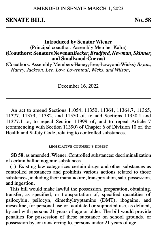 Senate Bill 58