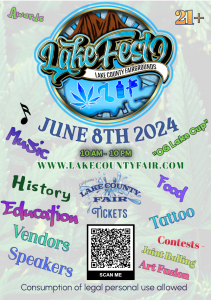 Lake Fest 2024 flyer